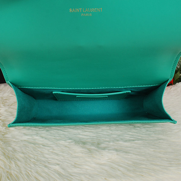 YSL de jour clutch 7131 green